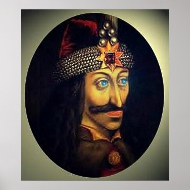 Vlad Ţepeş Farbe Poster (Vorne)