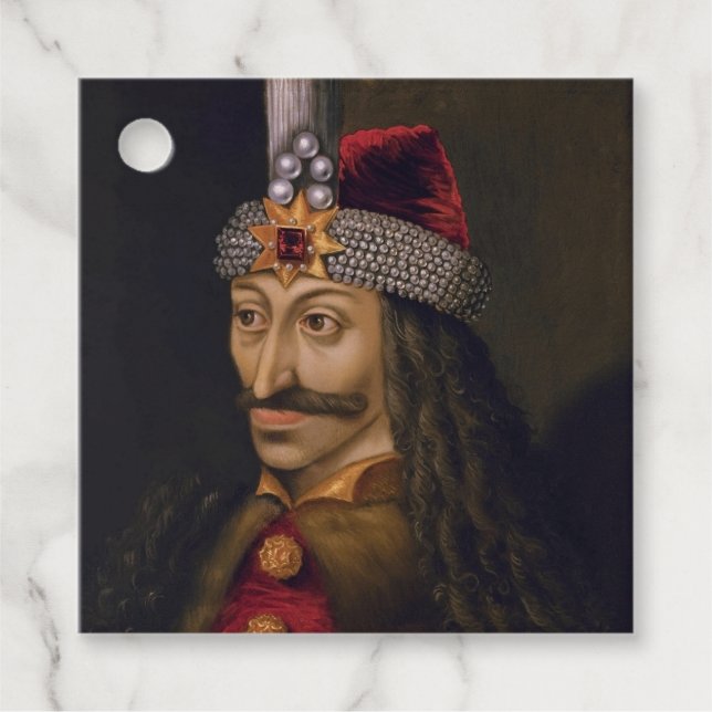 Vlad Tepes: Impaler, Dracula Dragon Prince Voivode Geschenkanhänger (Vorderseite)