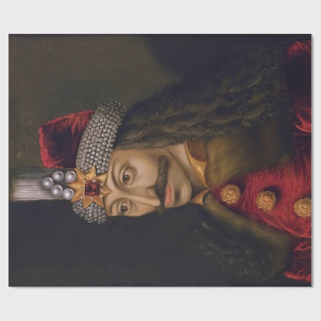 Vlad Tepes: Impaler, Dracula Dragon Prince Voivode Geschenkpapier (Flach)