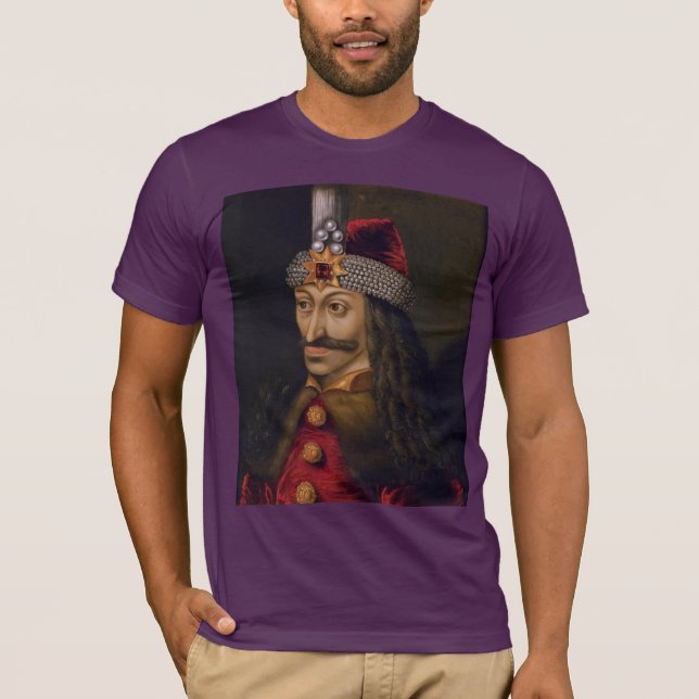 Vlad Tepes: Impaler, Dracula Dragon Prince Voivode T-Shirt (Vorderseite)