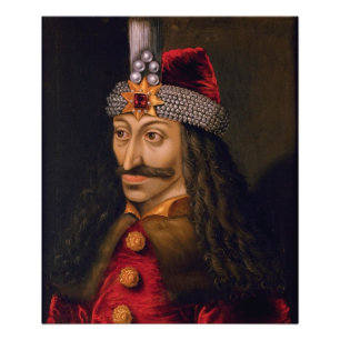 Vlad tepes Impaler Voivode Portrait Dracula Histor Fotodruck