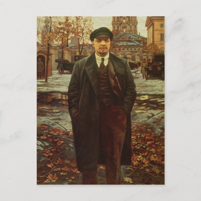 Vladimir Ilyich Lenin, Smolny, c.1925 Postkarte (Vorderseite)