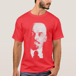 Vladimir Ilyich Lenin White Portrait Shirt