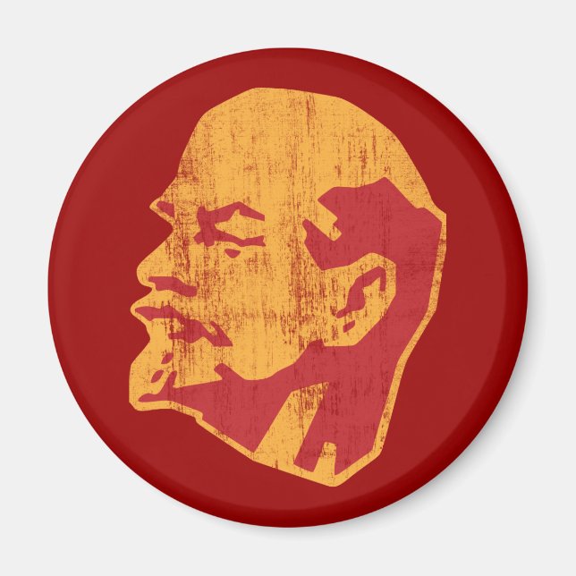 Vladimir-Lenin-ccp-Portrait Magnet (Vorne)