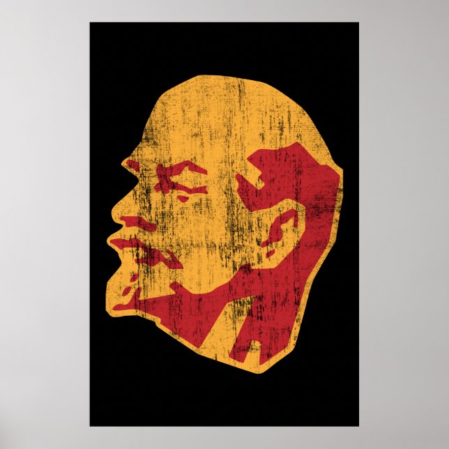 Vladimir-Lenin-ccp-Portrait Poster (Vorne)