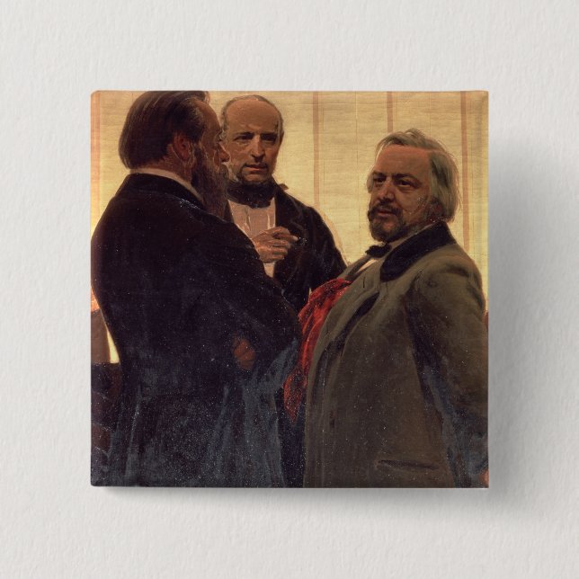 Vladimir Odoevsky Button (Vorderseite)