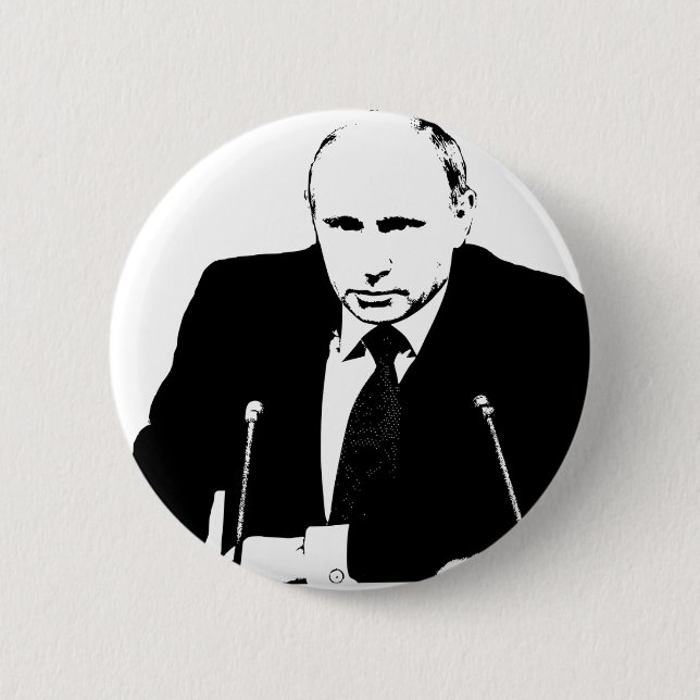 VLADIMIR PUTIN BUTTON BACK ABZEICHEN (Vorderseite)