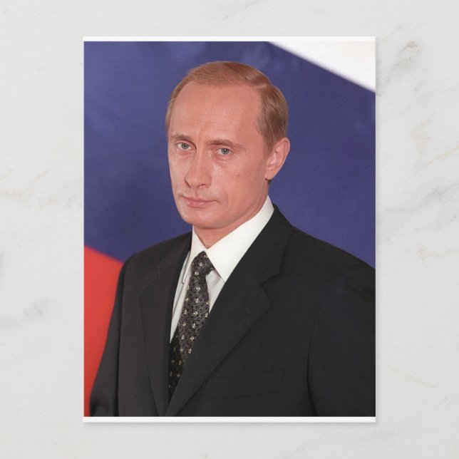 Vladimir Putin Gear Postkarte (Vorderseite)