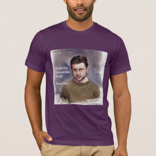 Vladimir Selensky & Munitions Zitat Qualität T-Shirt