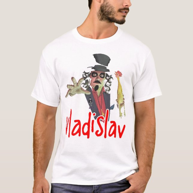 Vladislav Top Hat Character T - Shirt (Vorderseite)