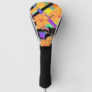 Vliesstofffloral Golf Club Headcover