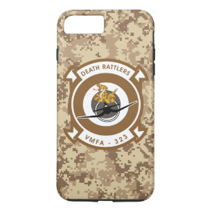 VMFA-323 Tod Rattlers "MarineCamouflage " Case-Mate iPhone Hülle