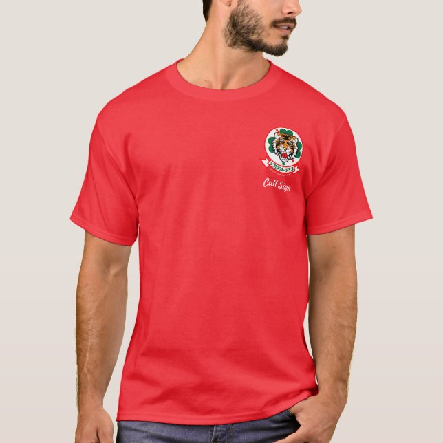 VMFA 333 Zeichen Phantom-w/Call T-Shirt (Vorderseite)