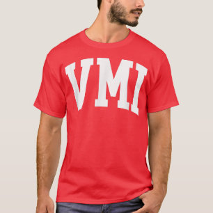 VMI Vintage Retro College Arch Stil Lustig T-Shirt