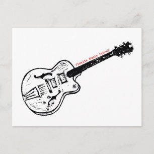 VMS Electric Guitar Postcard Postkarte
