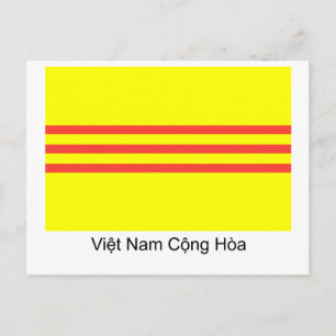 VNCH-Flag Postkarte