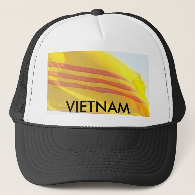 VNCH VN_Flag Hat_1 Truckerkappe (Vorderseite)