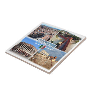 VNT009 VERONA, Mosaik, Venetien, Italien, Fliese