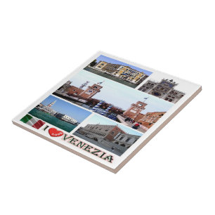 VNT032 VENICE I Liebe, Mosaik, Italien, Fliese