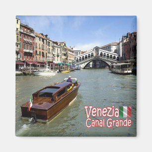 VNT040 VENICE, Panorama, Venetien, Italien, Kühlsc Magnet