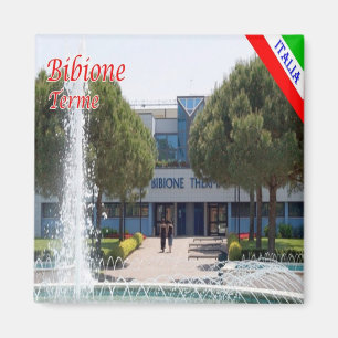 VNT118 BIBIONE TERM, Venetien, Italien, Kühlschran Magnet