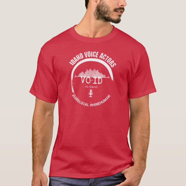 VO Idaho Idaho Voice Actors T-Shirt (Vorderseite)