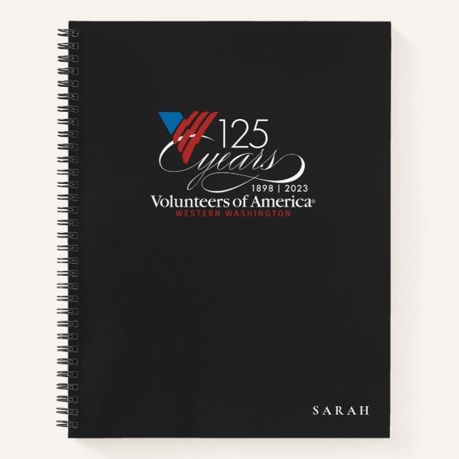VOAWW Softcover-Notebook Notizbuch (Vorderseite)