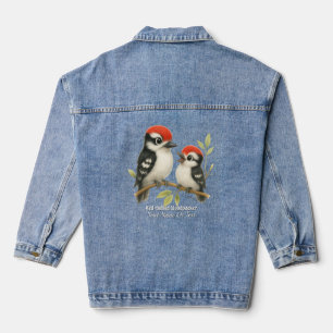 Vocal Red-Blies Woodpecker Jeansjacke