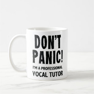 Vocal Tutor Kaffeetasse