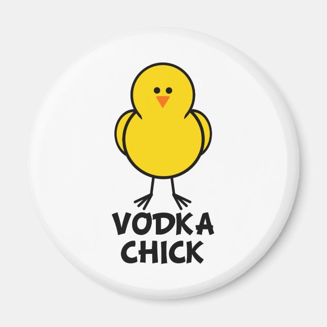 Vodka Chick Magnet (Vorne)