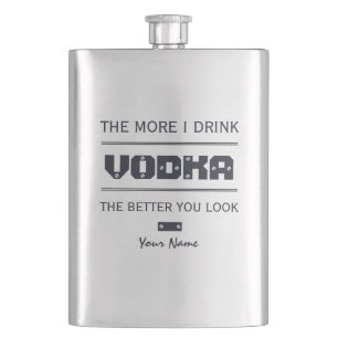 VODKA-Messkolben Flachmann