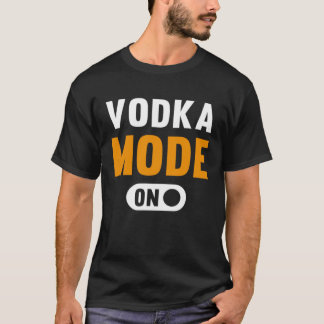 Vodka-Modus on T-Shirt