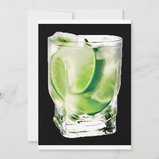 Vodka-Party Einladung (Vorderseite)