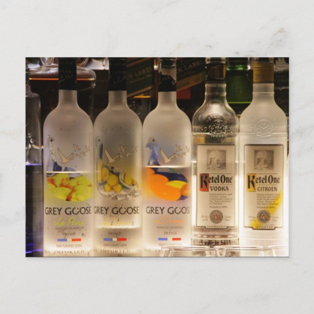 Vodka Postkarte (Vorderseite)
