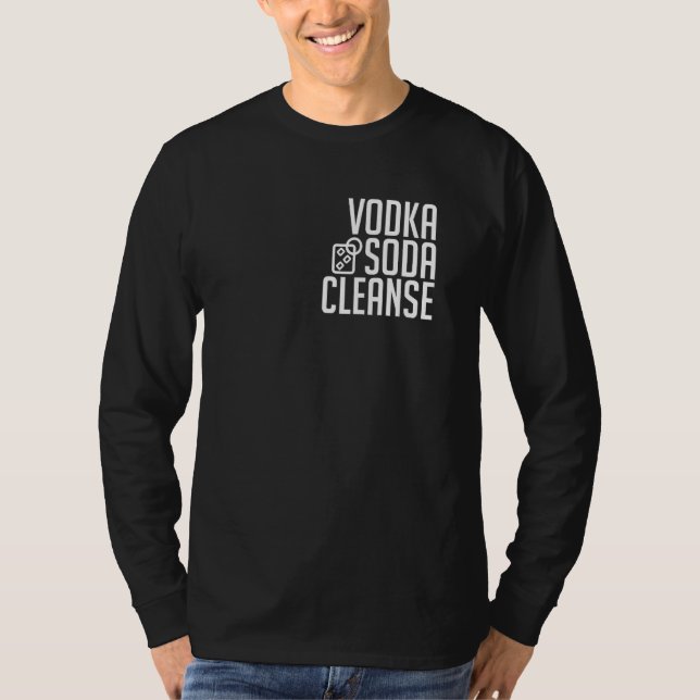 Vodka Soda Cleanse - Klassik T-Shirt (Vorderseite)