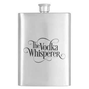 Vodka Whisperer Flask Flachmann