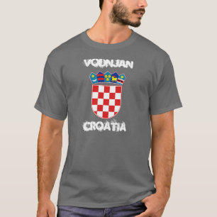 Vodnjan, Kroatien mit Wappen T-Shirt