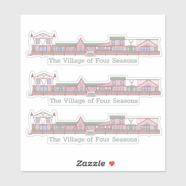 VOFS Boardwalk Sticker (Blatt)