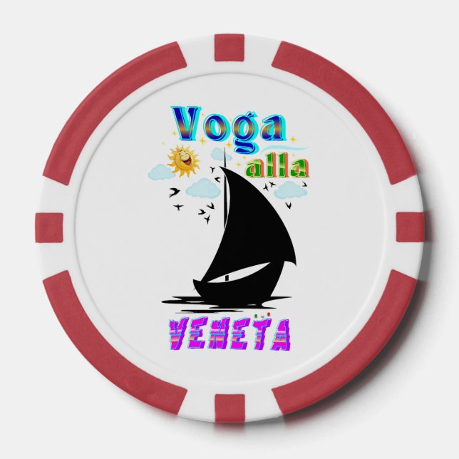 Voga alla Veneta Pokerchips (Vorderseite)