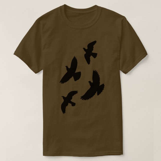Vögel 24 T-Shirt (Design vorne)