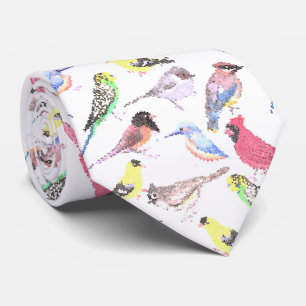 Vögel Amerikas - Heimtiere und Mosaike von Wildv Krawatte