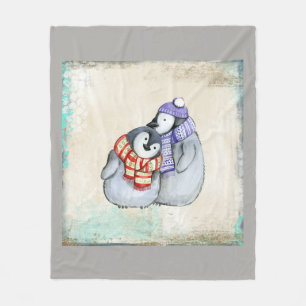 Vogel Animal Couple Personalize Destiny Destiny's Fleecedecke