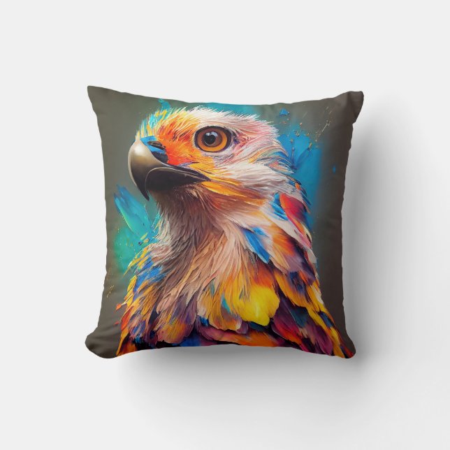 Vogel Animal Discovery Adventure Nature Planet Kissen (Vorderseite)