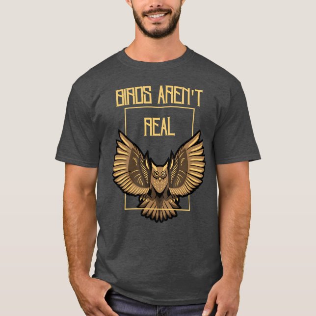 Vögel Arennot Real Retro T-Shirt (Vorderseite)