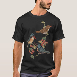 Vögel auf dem Zweig Wildfauna Natur Hummingbird Vi T-Shirt