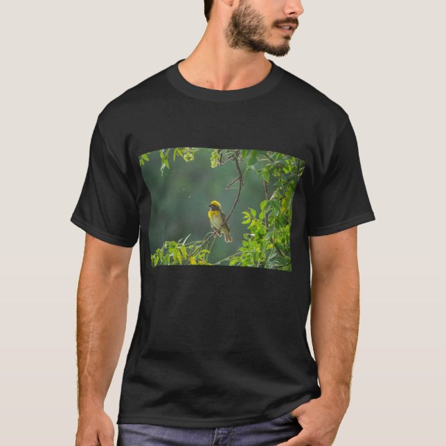 Vögel auf der Baumzweigung aussetzen T-Shirt (Vorderseite)