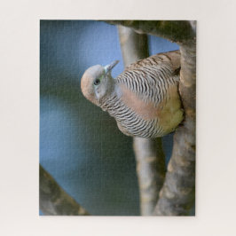 Vogel auf einem Baumstreifen Puzzle