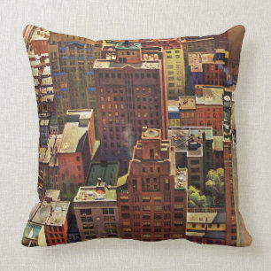 Vogel-Auge Ansicht von New York City durch John Kissen