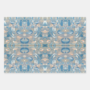 Vögel aus Feather Wrapping Paper Geschenkpapier Set