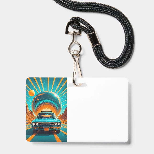 Vogel Ausweis (Rückseite mit Lanyard)
